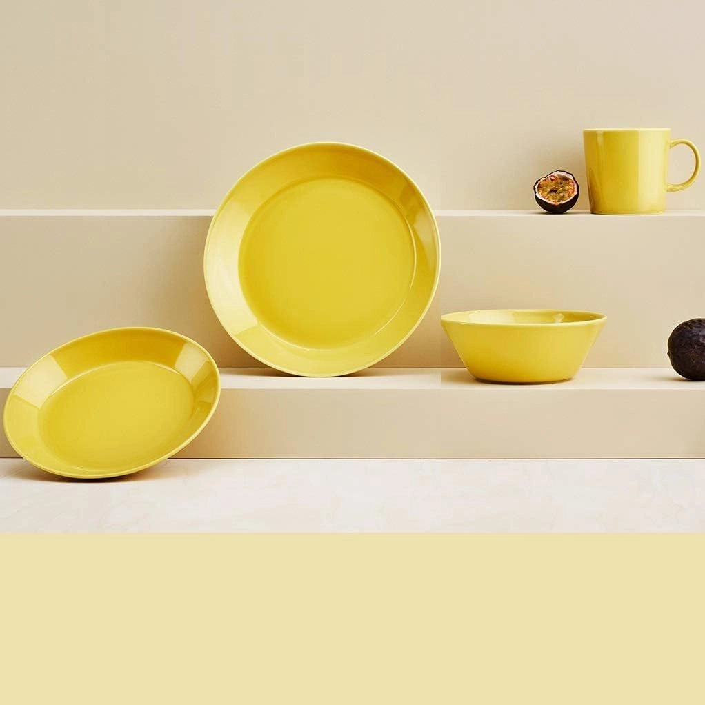 Iittala 1056254 Tema Plate, 10.2 inches (26 cm), Honey