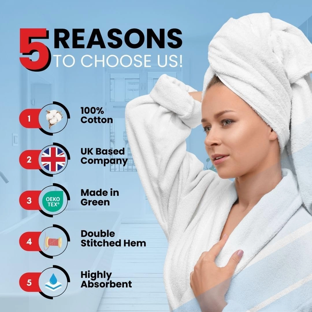 Infinitee Xclusives Luxury 100% Ring-Spun Cotton Bath Towels Set of 4 (27x54 inches) – Soft, Absorbent & Quick-Drying Towels for Bathroom, Gym, Spa & Hotel Use (Cosmic Sand)