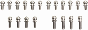Infinity Titanium Ball Ends 4.9mm Set (IF14-2 Team Edition/20pcs) T335