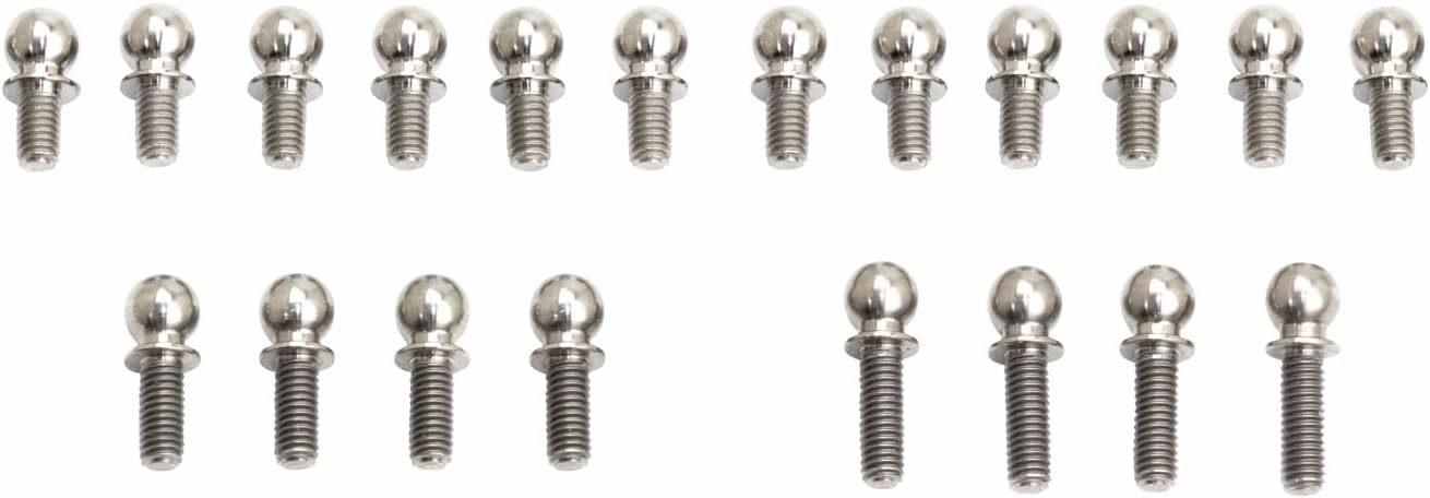 Infinity Titanium Ball Ends 4.9mm Set (IF14-2 Team Edition/20pcs) T335