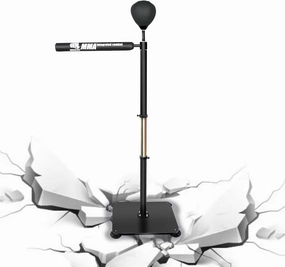 INNOLIFE Boxing Bar Heavy Duty Punching Speed Reflex Skills Training Free Standing Adjustable Height