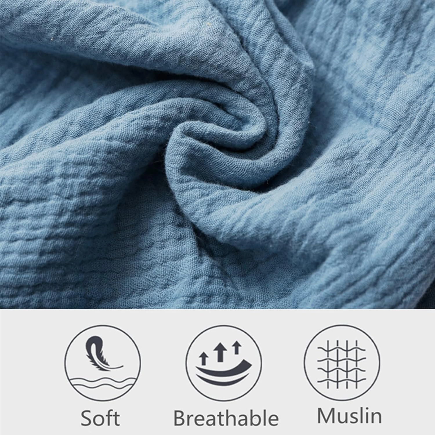 insular Baby Lovey Blanket for Boys and Girls, Organic Cotton Muslin Security Blanket for Babies, Soft Breathable Lovie Soothing Towel for Newborn and Infant, Star&Moon (Beige)