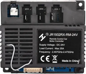 JR1932RX-RM-24V Control Box Receiver 24 Volt for Kids Powered Wheels Accessory Controller Children's Electric Ride on Kids Car Replacement Parts