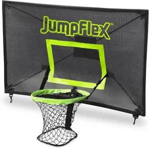 JumpFlex PROJAM Basketball Hoop & Net, Attachment for JumpFlex HERO Model Trampolines