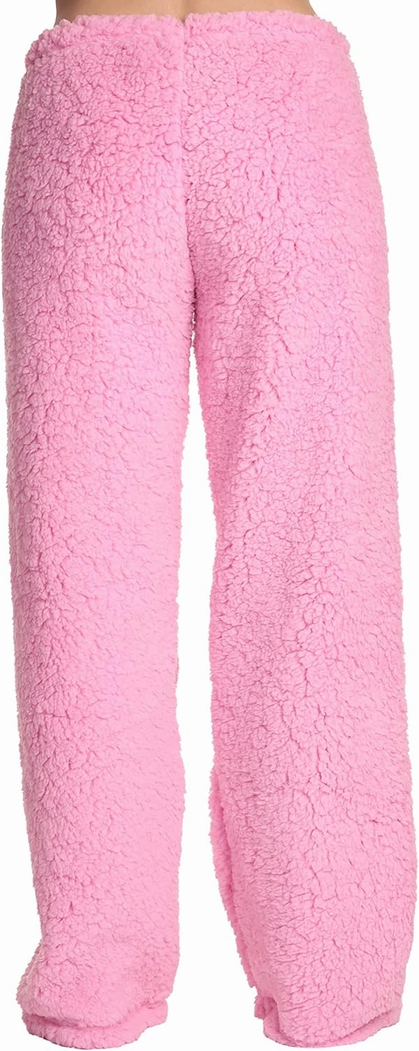 Just Love Women Printed Plush Pajama Pants