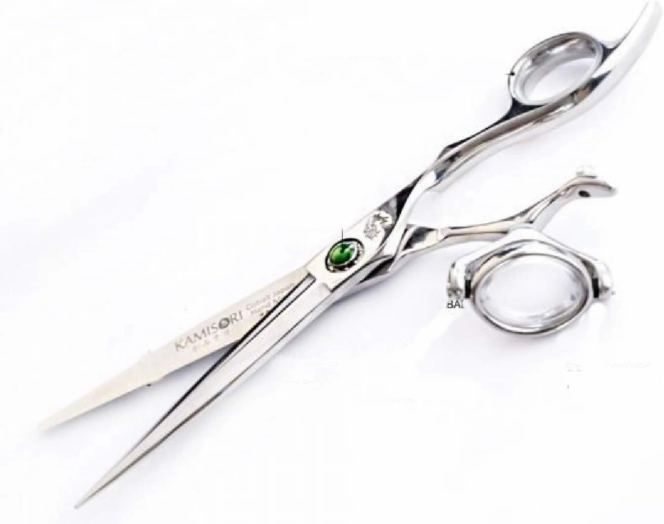 Kamisori Revolver 3-6.5" Professional Hair Cutting Shear or Set, Double Swivel Thumb - Authorized Distributor (6.5 in Shear)