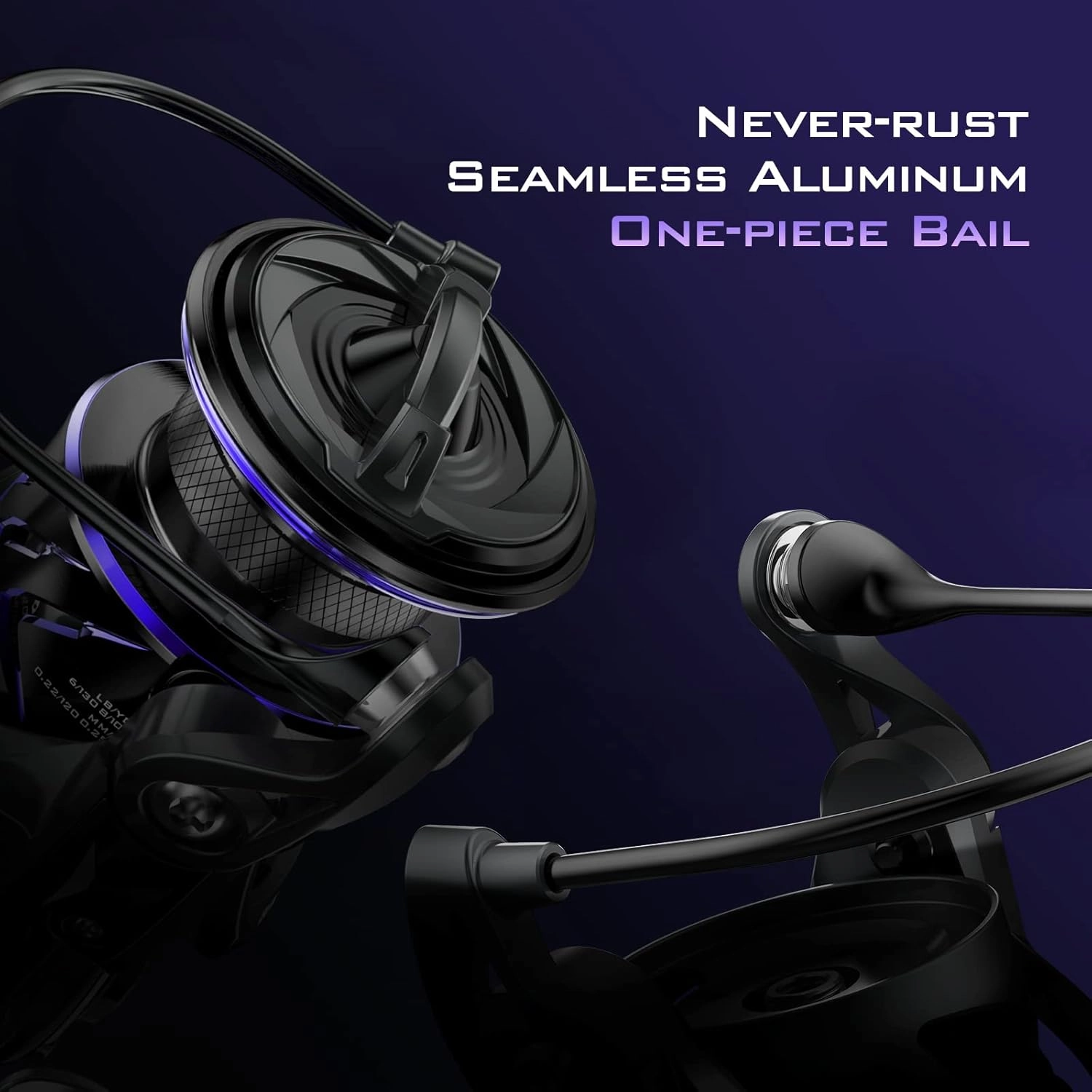 KastKing MegaJaws Elite Spinning Fishing Reel - 6.2:1/5.2:1 Gear Ratio Fishing Reel, 39.5Lbs Max Drag, Ultra Lightweight & Powerful, 10 1 Stainless BB for Saltwater/Freshwater, Aerodynamic Reel Rotor