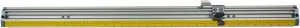 Keencut WTMG Material Guide, Perfect Companion to Any Keencut Bench Top Cutter, High-Profile Edge Guides The Material as it Enters The Cutter, Easy-to-Read Imperial and Metric Scale