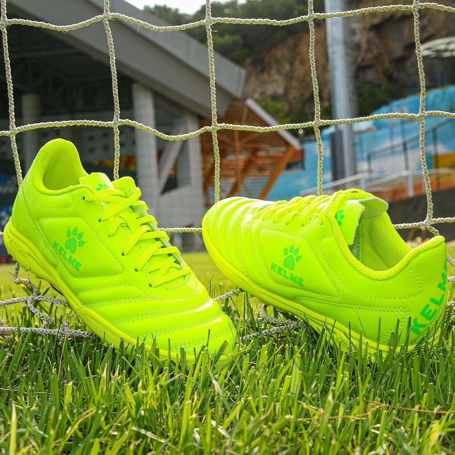 KELME Turf Soccer Shoes, Futsal Indoor Cleats for Men Women, Football Baseball