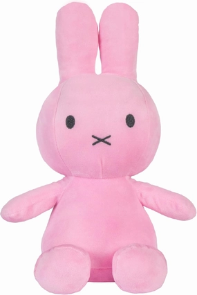 KIDS PREFERRED Miffy Plush Toy, 14 Inch Sitting Dutch Bunny Plush by Dick Bruna, Soft Boa Rabbit Bunny Stuffed Animal Plushie Doll for Girls and Boys - Pink