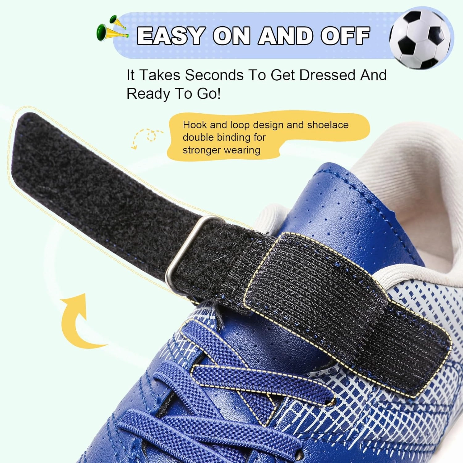 Kids Soccer Cleats Boys Girls Athletic Outdoor Firm Ground Youth Football Shoes(Little Kid/Big Kid)