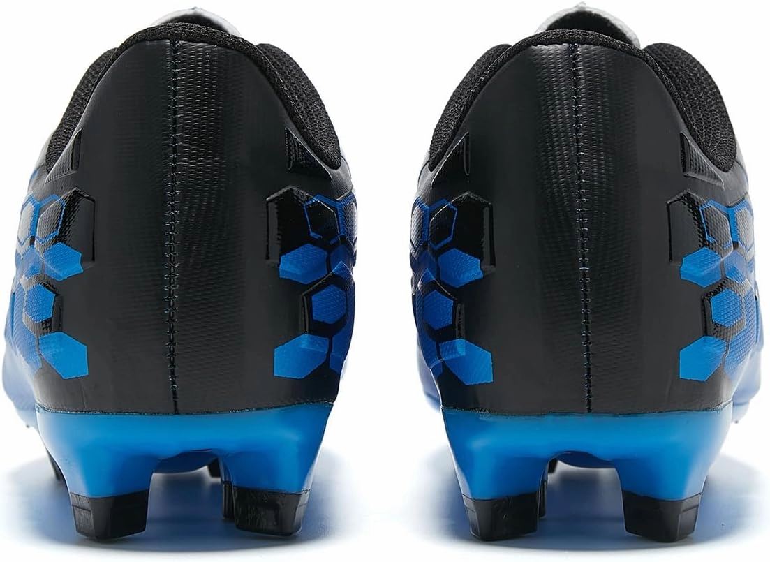 Kids Soccer Cleats for Boys Girls Lightweight AG FG Football Shoes for Outdoor Training Durable Softball Shoes for Little Big Kids
