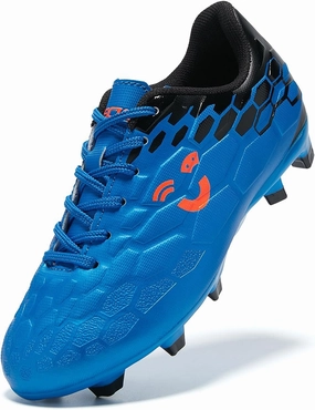 Kids Soccer Cleats for Boys Girls Lightweight AG FG Football Shoes for Outdoor Training Durable Softball Shoes for Little Big Kids