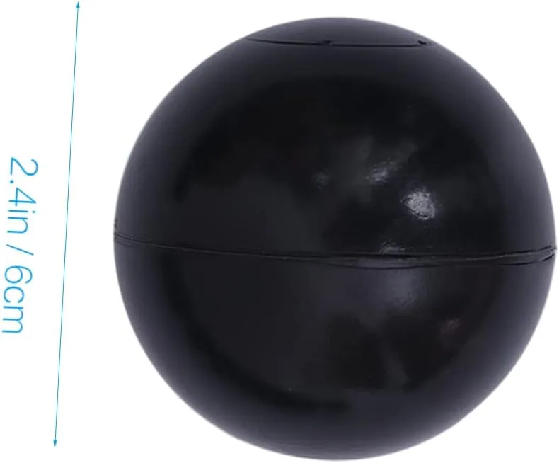 Kisangel Crush Plastic Balls for Ocean Balls Safe and Lightweight for Black