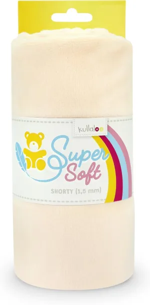 kullaloo Plush Fabric | Solid Pale Peach Minky Fabric for Sewing | Super Soft Cuddle Material | 39.5x29.5 | Plushies, Baby Blankets, Pillows, Dog Beds, Cat Beds, Baby Accessories, Apparel & More