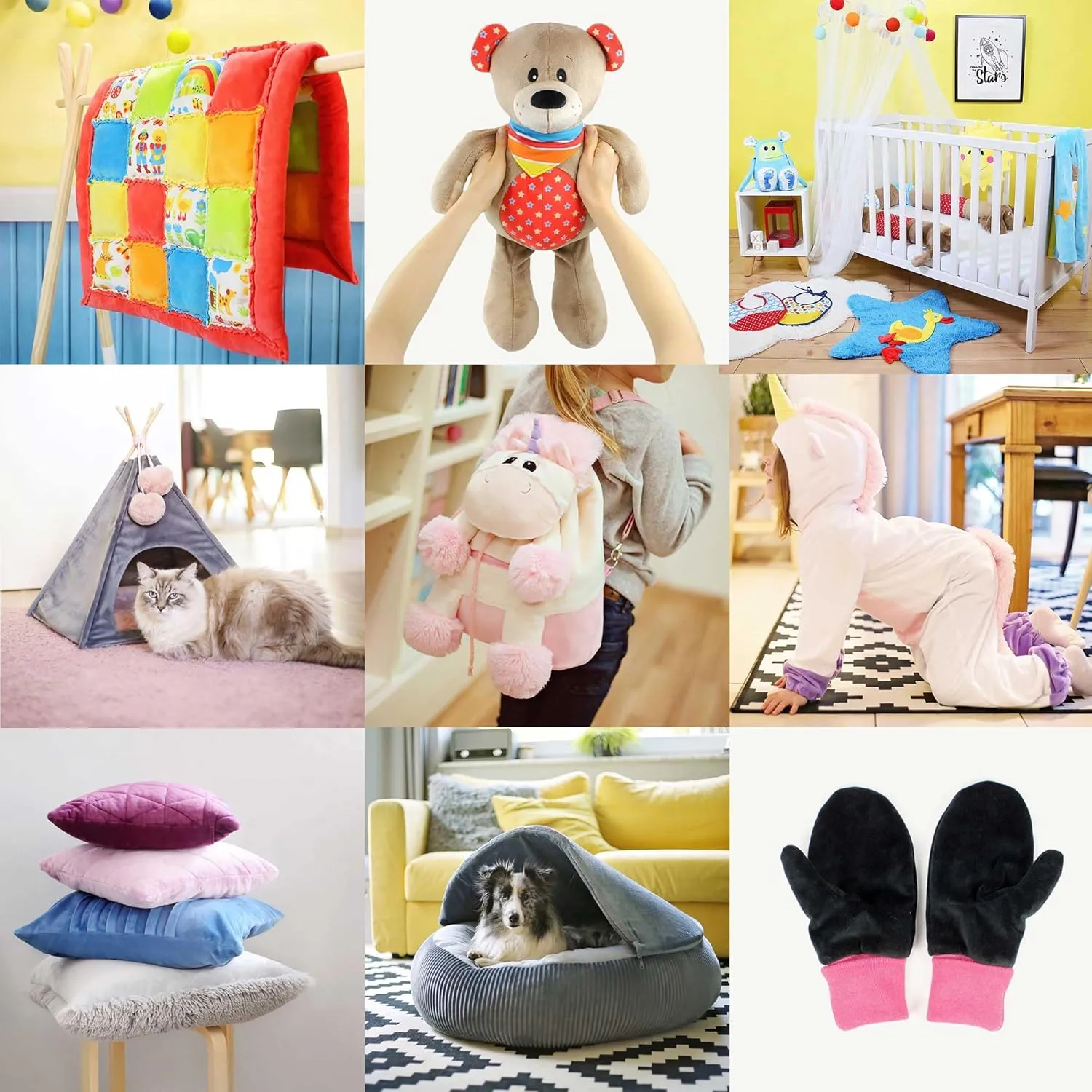 kullaloo Plush Fabric | Solid Pale Peach Minky Fabric for Sewing | Super Soft Cuddle Material | 39.5x29.5 | Plushies, Baby Blankets, Pillows, Dog Beds, Cat Beds, Baby Accessories, Apparel & More