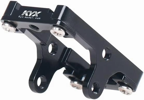 KYX Racing CNC Machined Adjustable Aluminum Servo Mount Upgrades Parts Accessories for 1/18 RC Crawler Car Traxxas TRX4M
