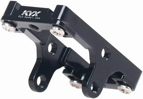 KYX Racing CNC Machined Adjustable Aluminum Servo Mount Upgrades Parts Accessories for 1/18 RC Crawler Car Traxxas TRX4M