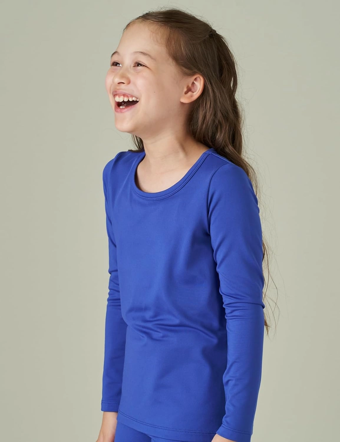 LAPASA Girls Thermal Underwear Set Fleece Lined Long John Base Layer Top & Bottom Ski Winter Extreme Cold Warm G03