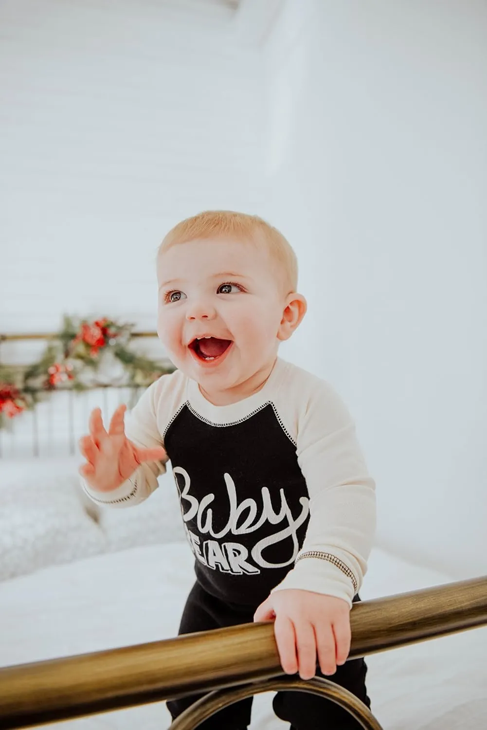 Lazy One Matching Family Pajama Sets for Adults, Kids, and Baby (Family Bear)