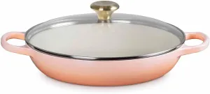 Le Creuset Buffet Casserole with Glass Lid, 3.5 qt, Pêche