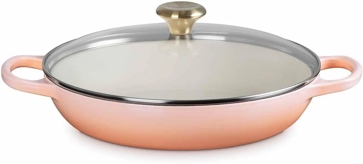 Le Creuset Buffet Casserole with Glass Lid, 3.5 qt, Pêche