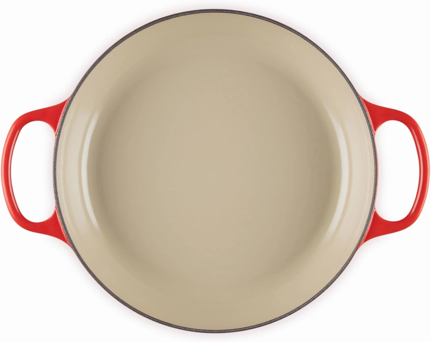 Le Creuset Enameled Cast Iron Signature Round Braiser with Glass Lid, 2.25 qt., Cerise