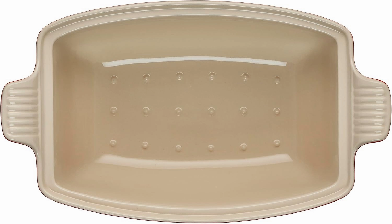 Le Creuset Heritage Stoneware Deep Baker with Lid, 4.5 qt., Cerise