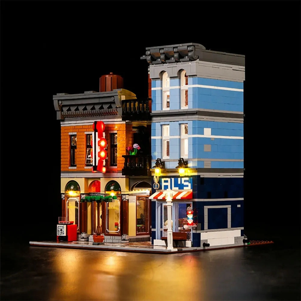 LED Lights Kit For Creator 10246 Detective's Office