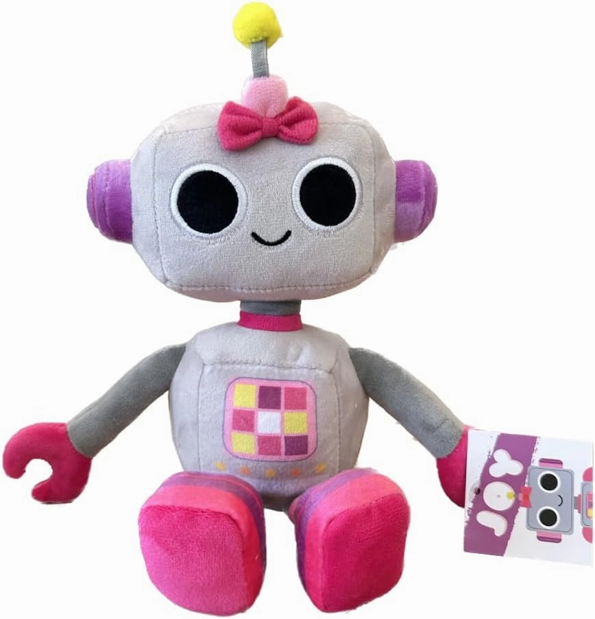 Listener Kids Joy The Robot Plush | Soft, Gray, Stuffed Toy