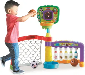 Little Tikes 3-in-1 Sports Zone Baby Toy, Infant Toy