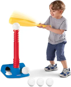 Little Tikes T-Ball Set, Red, 5 Balls, for Toddlers Ages 18  Months (826373uwhs)
