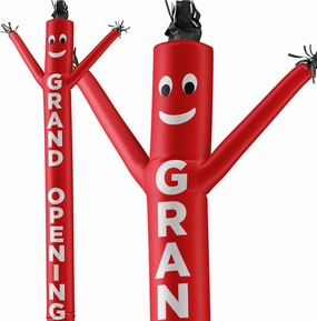 LookOurWay Air Dancers Inflatable Tube Man Attachment - 20 Feet Tall Wacky Waving Inflatable Dancing Tube Guy for Business Promotion (Blower Not Included) - Grand Opening