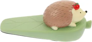 Lovely Animals Collision Door Stopper Flexible Security Door Wedge for Bedroom Cute Hedgehog Design Non Slip Door Stop for Safe Living Environment