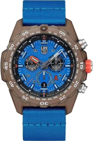 Luminiox - Bear Grylls Survival ECO Master Series Watch - 45 mm. XB.3743.ECO, Upcycled Ocean Plastic, 200M Water Resistant, Sapphire Crystal, Durable & Eco-Friendly Design