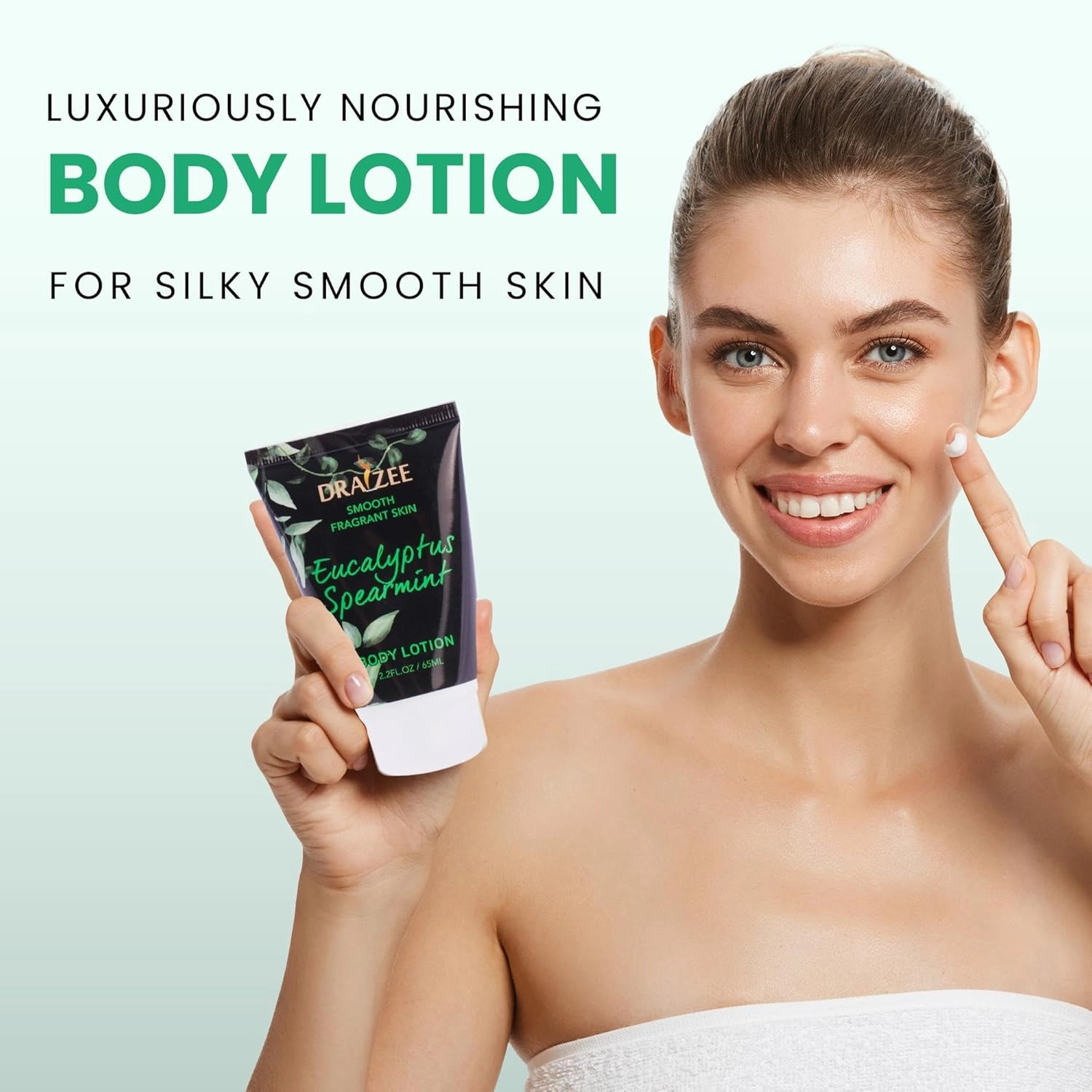 Luxury Spa Gifts for Women – 8 Pc Eucalyptus Spearmint Scented Bath and Body Set with Bubble Bath, Lotion & More – Luxury Self Care Kit for Wife, Mom, Girlfriend, Birthday Gifts for Women by Draizee