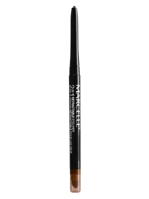 Marcelle 2-in-1 Retractable Eyeliner, Copper, Waterproof, Easy-To-Smudge, Smokey Eye, Long-Lasting 12h, Fragrance-Free, Hypoallergenic, Cruelty-Free, 0.31 g