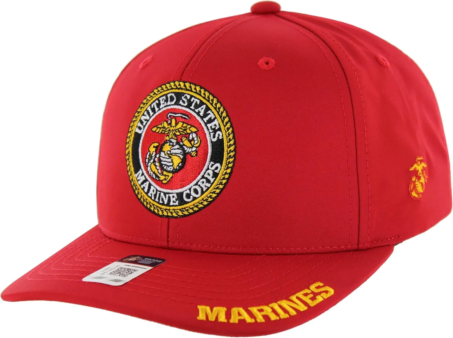Marine Corps Logo Hat for Men Women USMC Hat, Official Licensed US Marines Seal Embroidered Veteran Baseball Cap