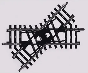 Marklin Track Standard Crossing
