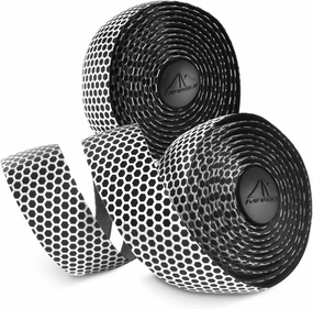 MARQUE Hex Bike Handlebar Tape - Bar Tape for Road Cycling Bicycles, Drop Bar Wraps for Better Grip - 2 Rolls Per Set