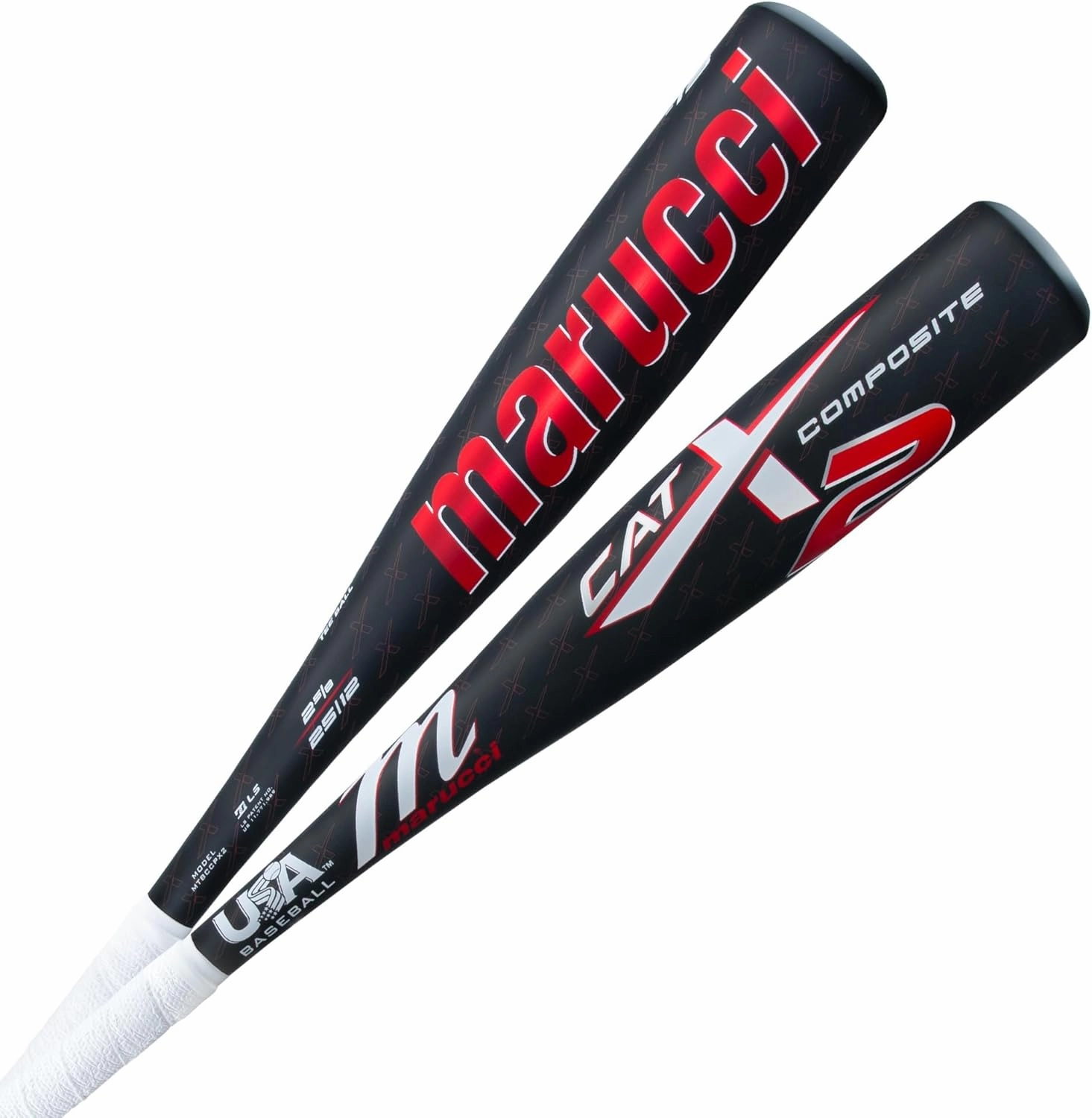 Marucci CATX2 Composite Tee Ball Bat, 2 5/8" Barrel, -13 Drop, USA Baseball