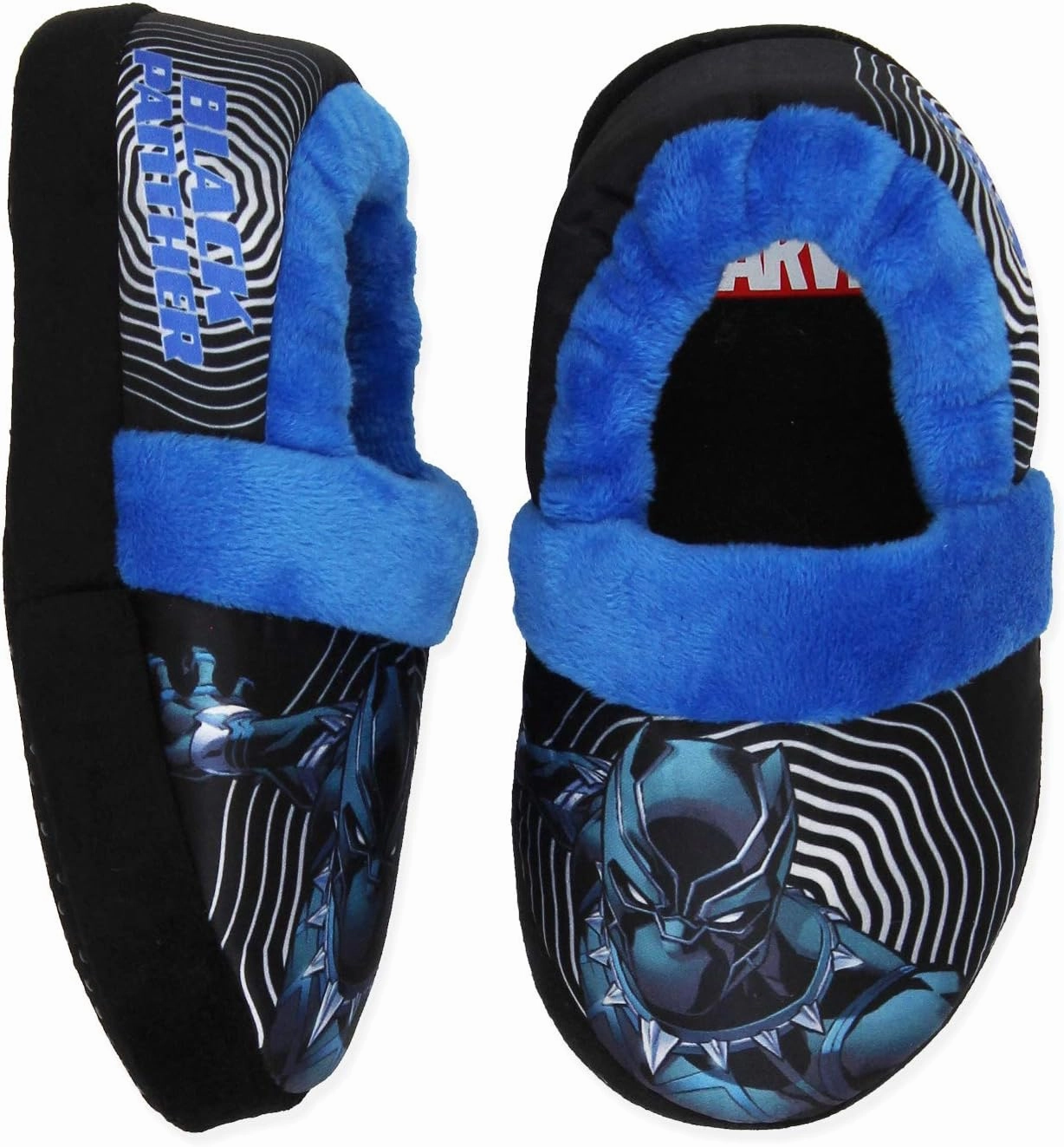 Marvel Avengers Superhero Boys Toddler Plush Aline Slippers