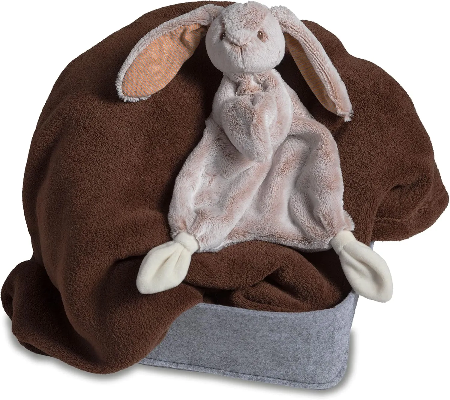 Mary Meyer Lovey Soft Toy, 13-Inches, Silky Tan Bunny