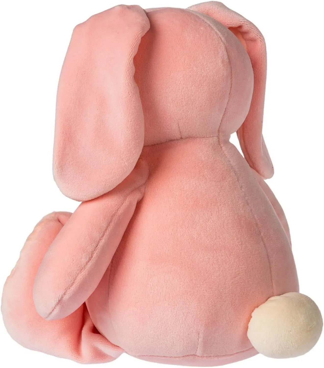 Mary Meyer Stuffed Animal Smootheez Pillow-Soft Toy, 12-Inches, Pink Hippity Hop Bunny
