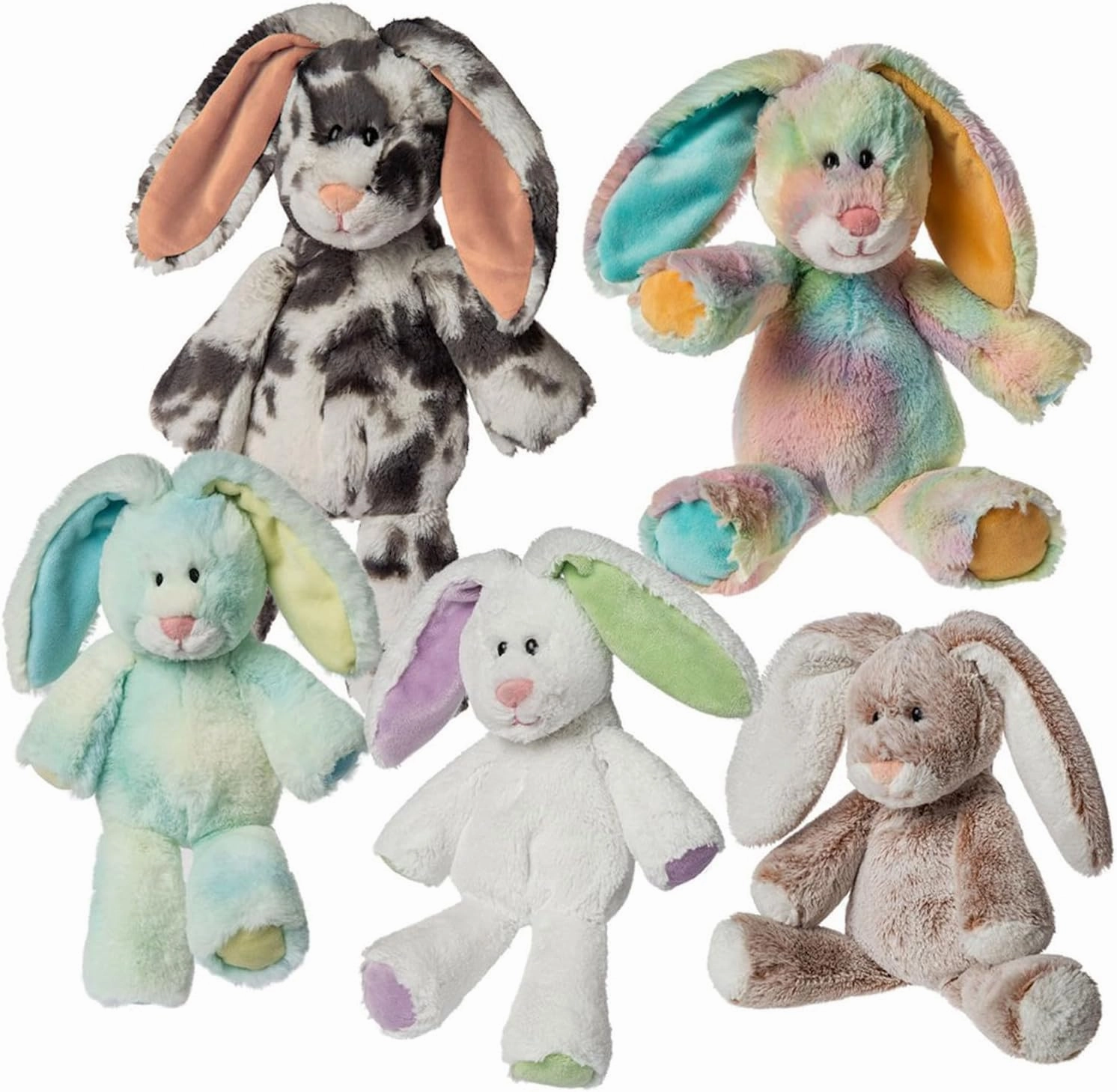 Mary Meyer Stuffed Animal Marshmallow Zoo Soft Toy, 13-Inches, Jellybean Bunny