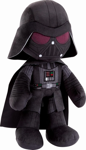 Mattel Star Wars Plush Talkers Soft Toys, 11 to 12-Inch Darth Vader Plush with 10 Sounds & Phrases, Collectible Soft Dolls
