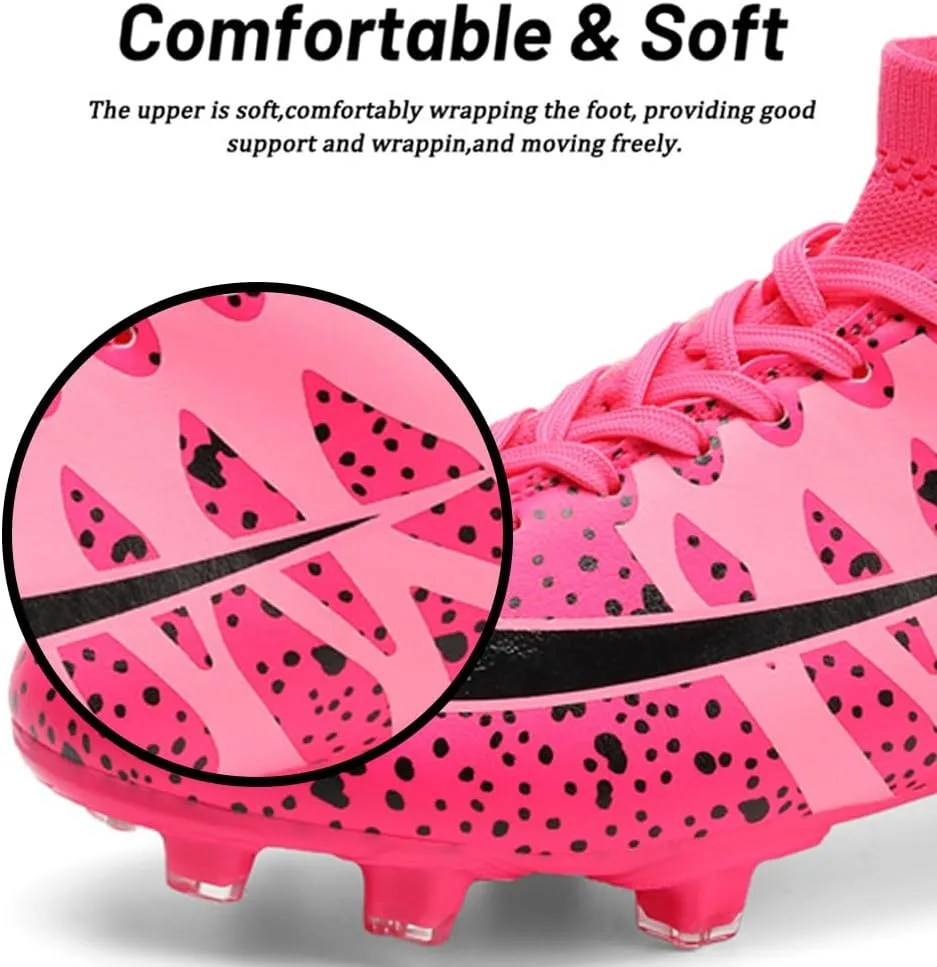 Maylrvjv Soccer Cleats Unisex Lightweight: Football Shoes for Men & Women