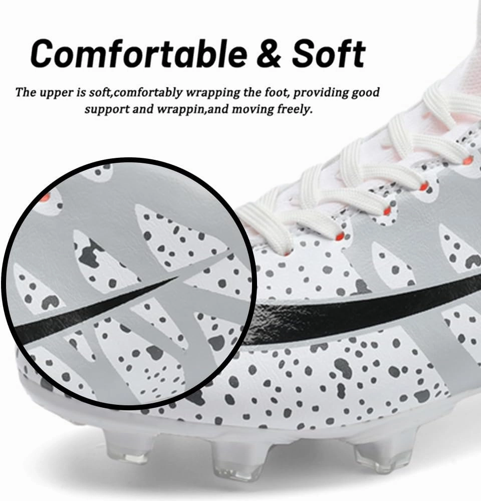 Maylrvjv Soccer Cleats Unisex Lightweight: Football Shoes for Men & Women