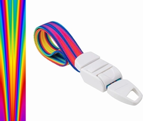 Medical Tourniquet with Abstract Multicolour V2 Pattern with ABS Plastic Buckle Latex Free Elastic Band Perfect for Doctors, Nurses, Students and Paramedics