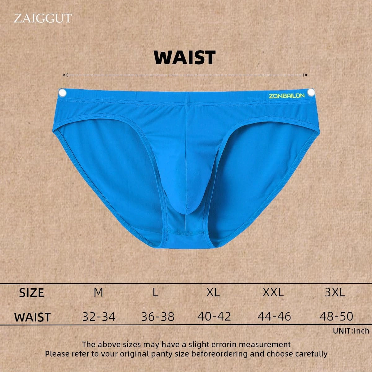 Men's Pouch Briefs Underwear Moisture Wicking Underwear Breathable Briefs for Men
